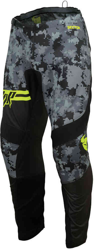 Молодежные брюки для мотокросса Sector Digi Camo Thor, черный/серый/желтый
Молодежные брюки для мотокросса Sector Digi Camo Thor, черный/серый/желтый