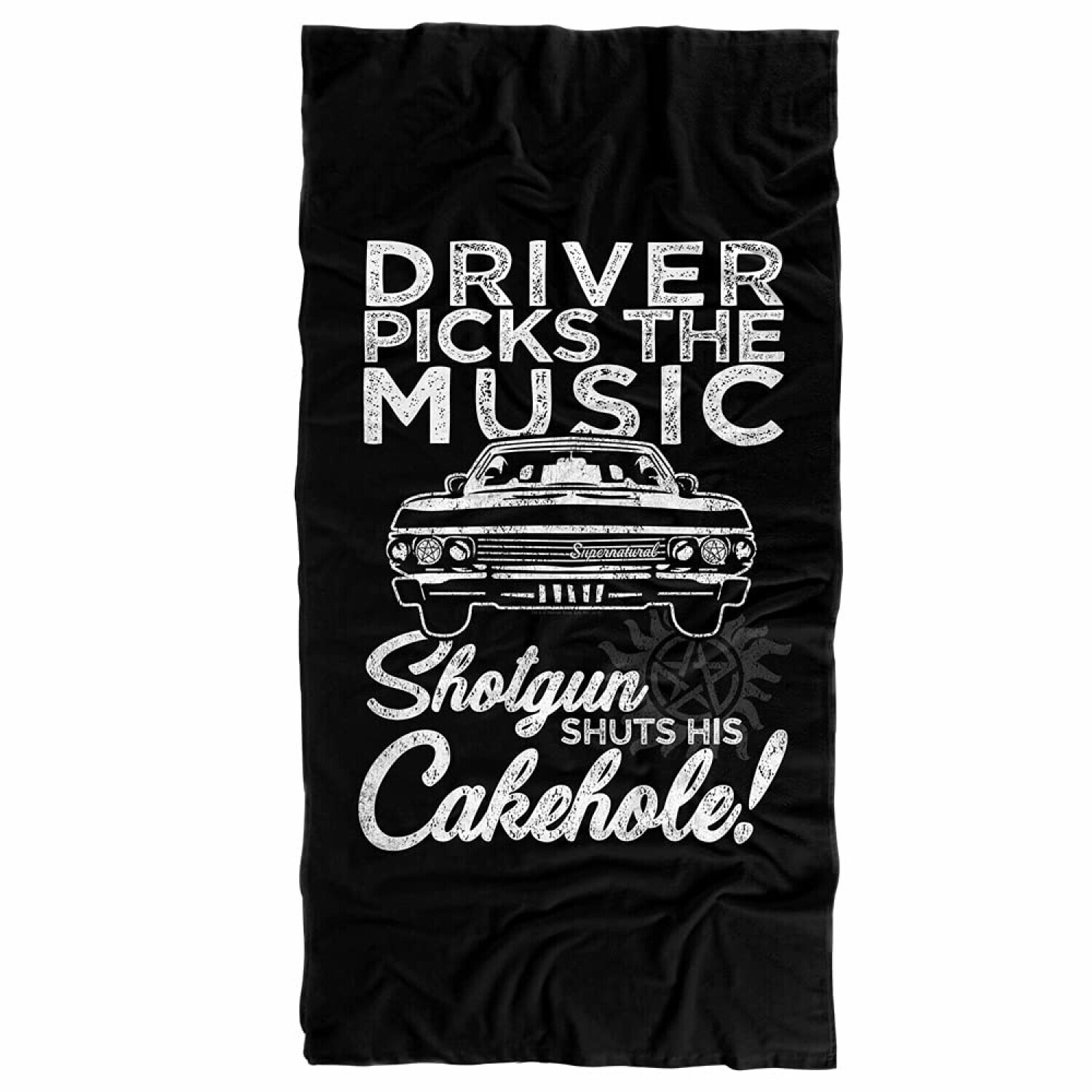 Пляжное полотенце Supernatural Roadtrip Tunes 30x60 — с официальной лицензией XERACRON
Пляжное полотенце Supernatural Roadtrip Tunes 30x60 — с официальной лицензией XERACRON