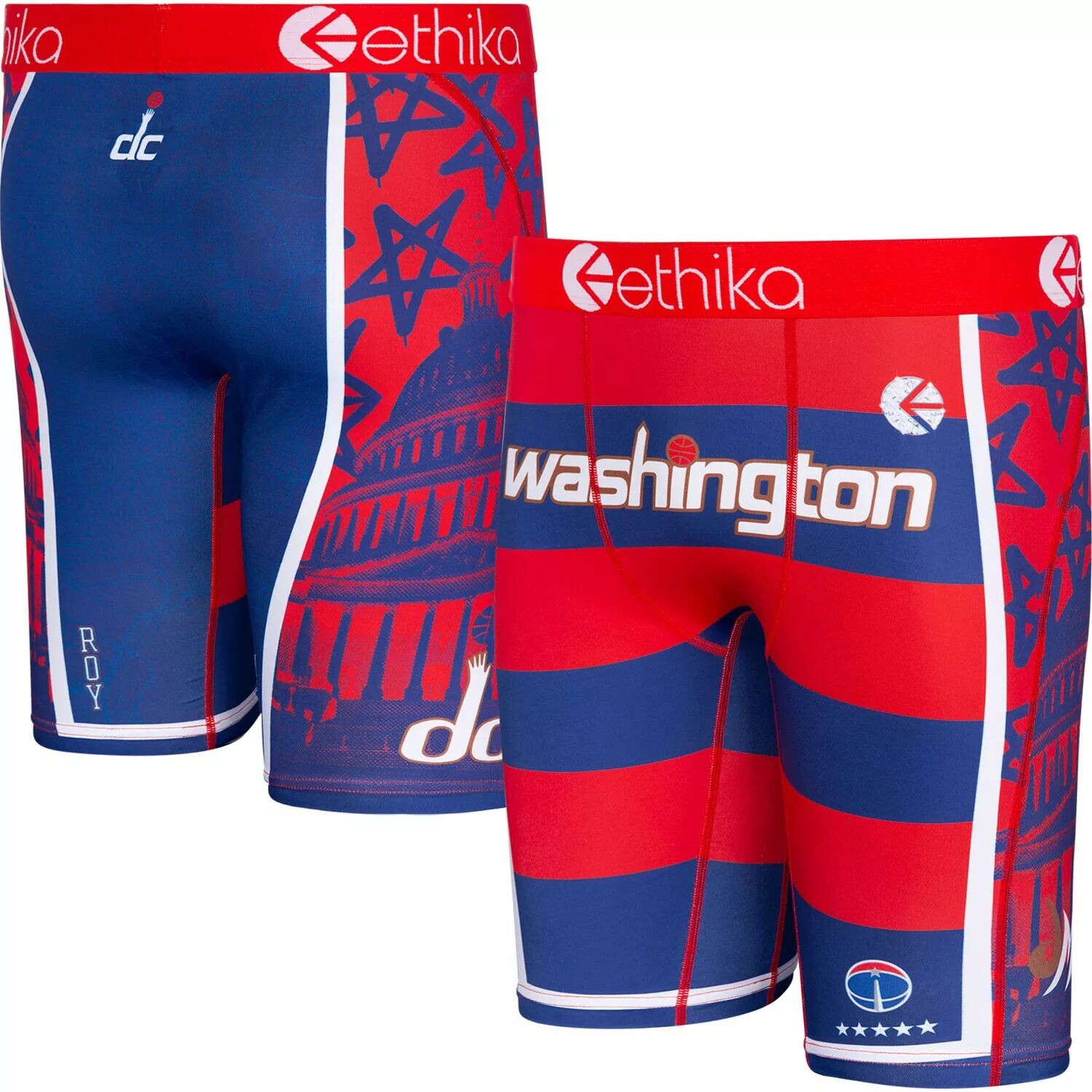 Молодежные боксеры Ethika Blue/Red Washington Wizards 2021/22 City Edition Unbranded
Молодежные боксеры Ethika Blue/Red Washington Wizards 2021/22 City Edition Unbranded