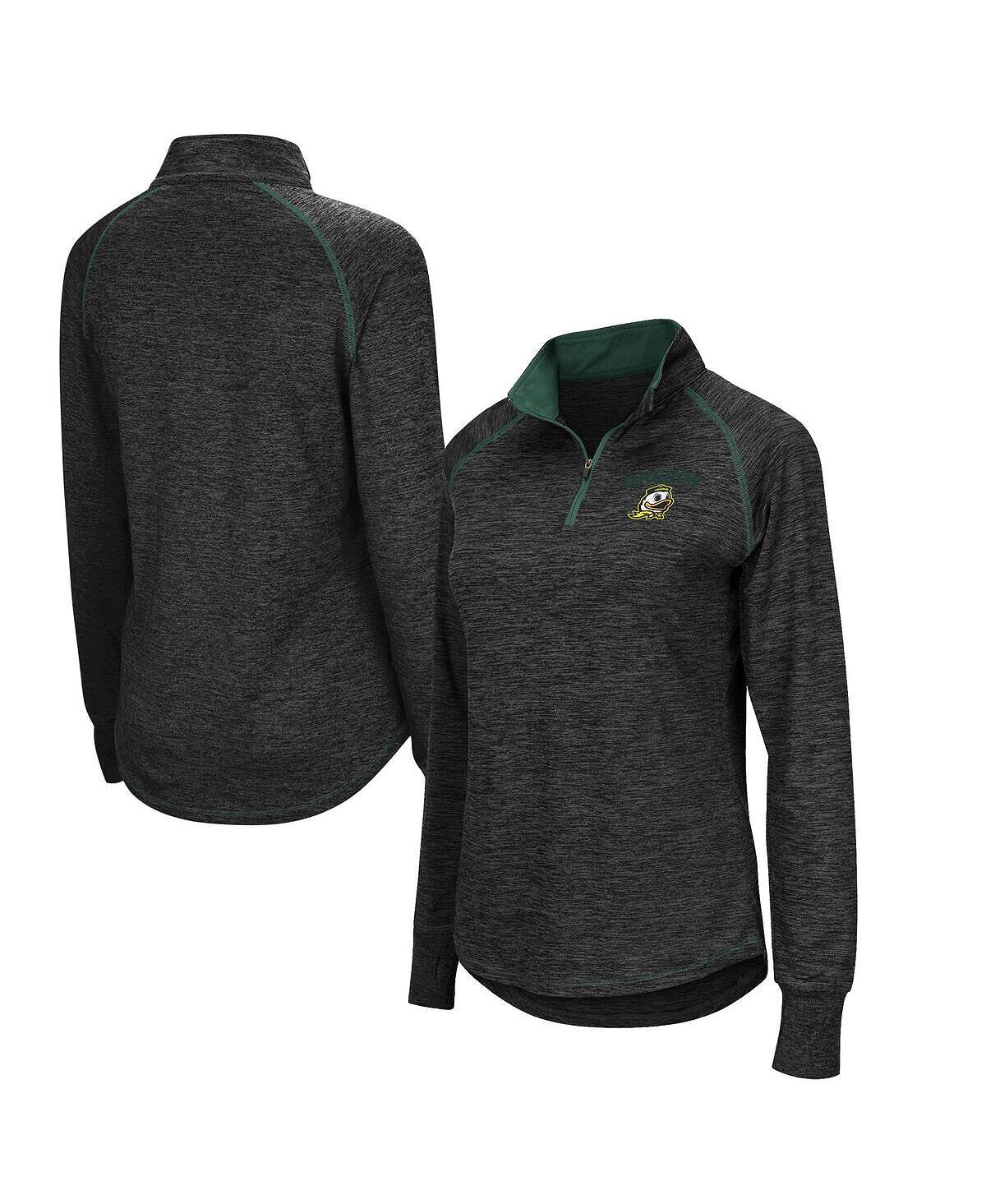 Женский пуловер с застежкой-молнией в четверть цвета Oregon Ducks Bikram Black Oregon Ducks Colosseum
Женский пуловер с застежкой-молнией в четверть цвета Oregon Ducks Bikram Black Oregon Ducks Colosseum