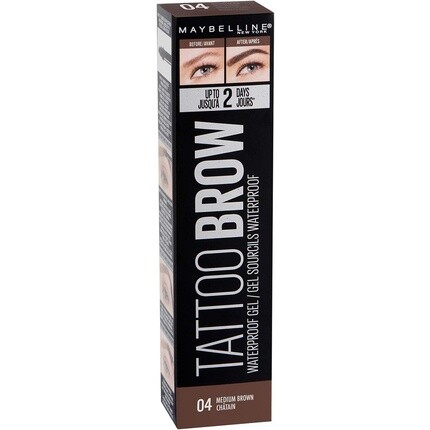 Maybelline Maybelline Tattoo Brow Водостойкий гель для бровей — 04 Средне-коричневый, Maybelline New York
Maybelline Maybelline Tattoo Brow Водостойкий гель для бровей — 04 Средне-коричневый, Maybelline New York