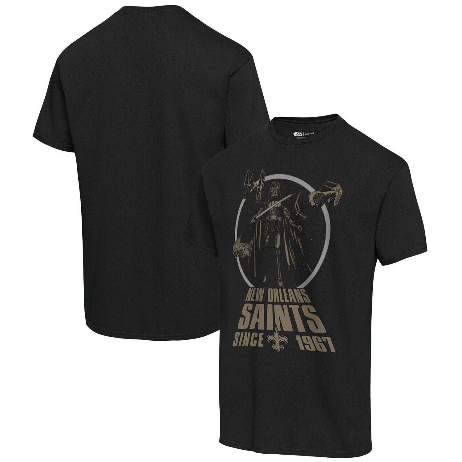Мужская черная футболка Junk Food New Orleans Saints Disney Star Wars Empire Title Crawl Tshirt, Черный
Мужская черная футболка Junk Food New Orleans Saints Disney Star Wars Empire Title Crawl Tshirt, Черный