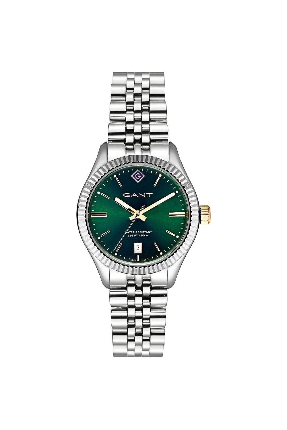 Gant Sussex Green-Metal Watch Кварцевые часы из нержавеющей стали - G136005, зеленый
Gant Sussex Green-Metal Watch Кварцевые часы из нержавеющей стали - G136005, зеленый