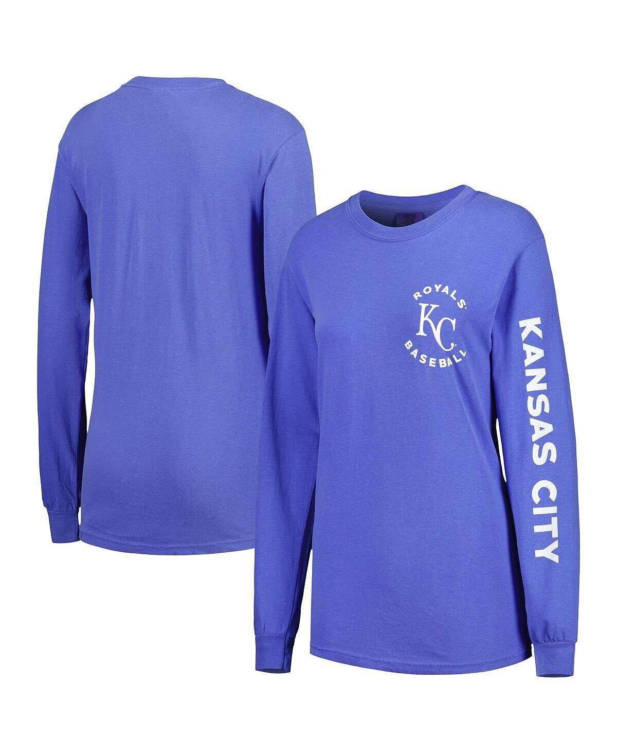Женская футболка с длинными рукавами Royal Kansas City Royals Team Pigment Dye Soft As A Grape
Женская футболка с длинными рукавами Royal Kansas City Royals Team Pigment Dye Soft As A Grape