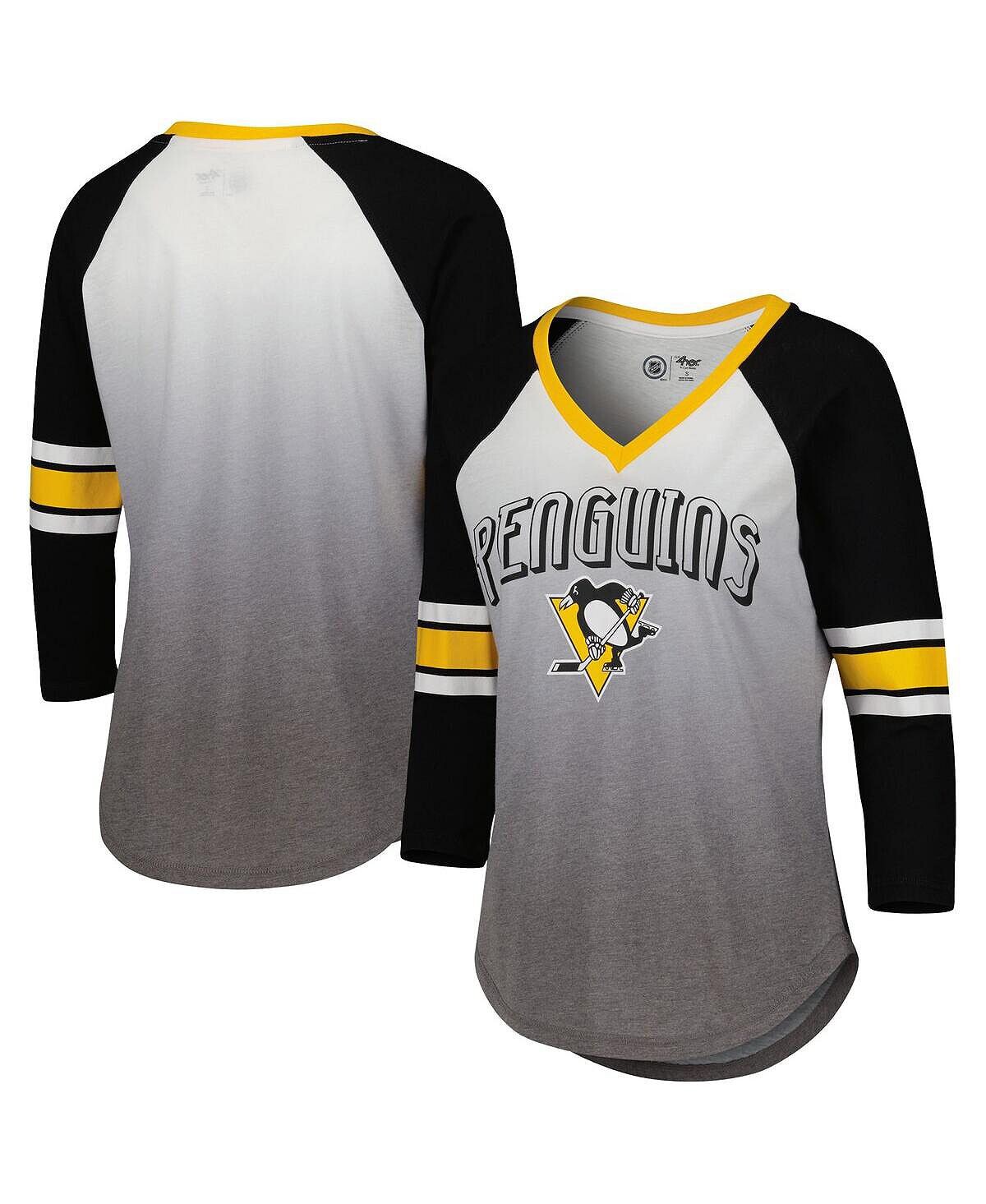 Женская черная футболка Pittsburgh Penguins Lead Off Tri-Blend реглан с рукавами 3/4 и v-образным вырезом G-III 4Her by Carl Banks, черный
Женская черная футболка Pittsburgh Penguins Lead Off Tri-Blend реглан с рукавами 3/4 и v-образным вырезом G-III 4Her by Carl Banks, черный