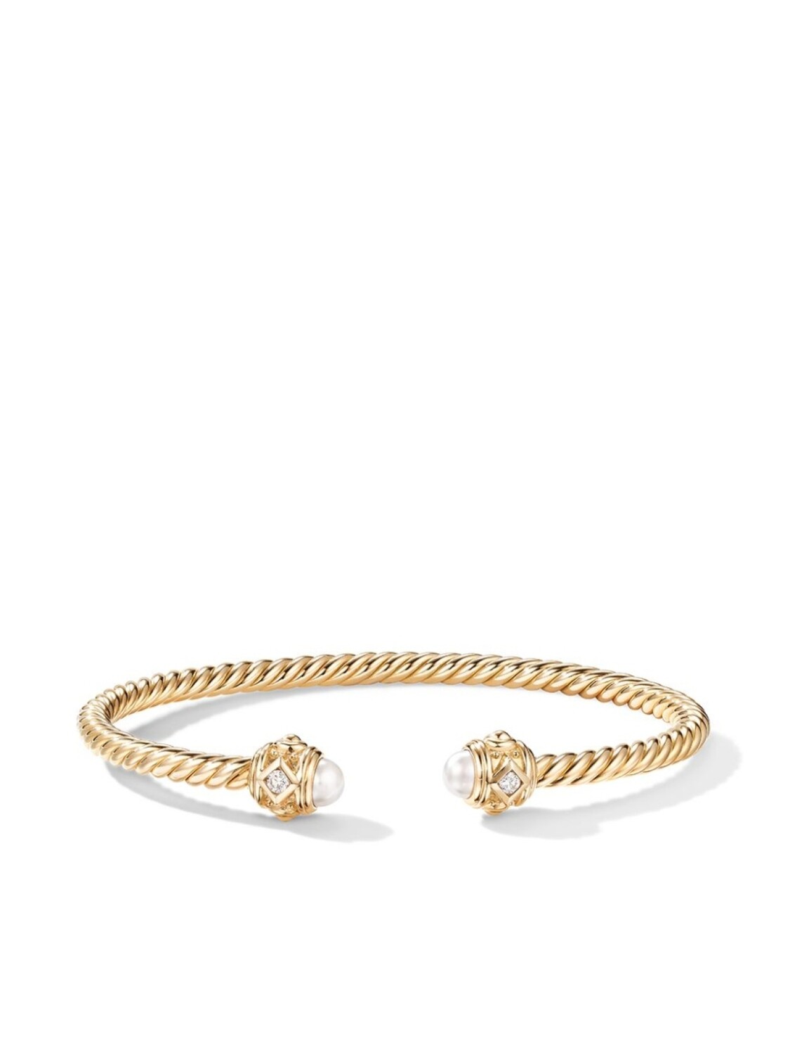 Браслет Renaissance из желтого золота с жемчугом и бриллиантами David Yurman, золотой
Браслет Renaissance из желтого золота с жемчугом и бриллиантами David Yurman, золотой