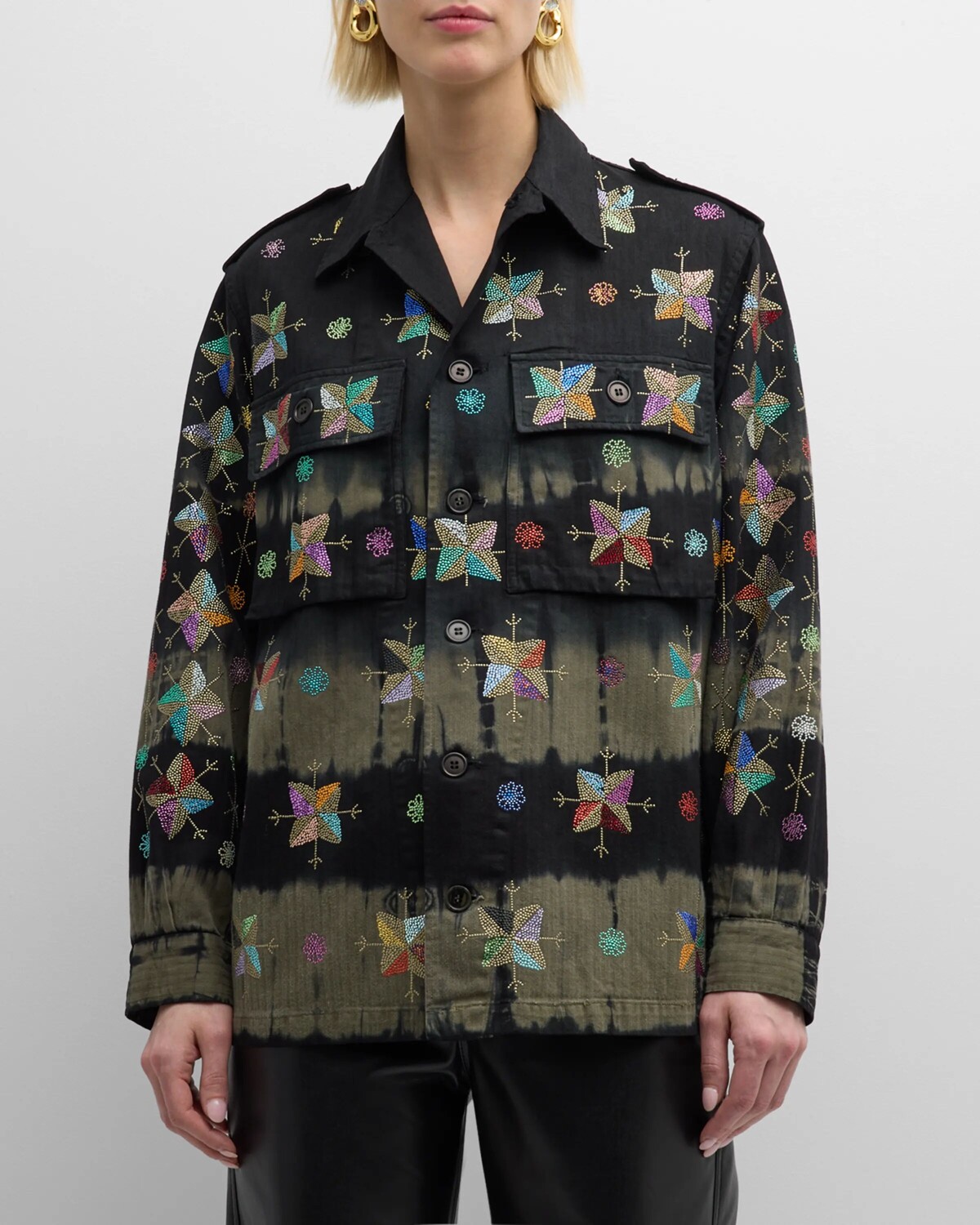 Винтажная французская куртка в стиле милитари Atlas Mountains Tie-Dye Libertine, цвет Td
Винтажная французская куртка в стиле милитари Atlas Mountains Tie-Dye Libertine, цвет Td