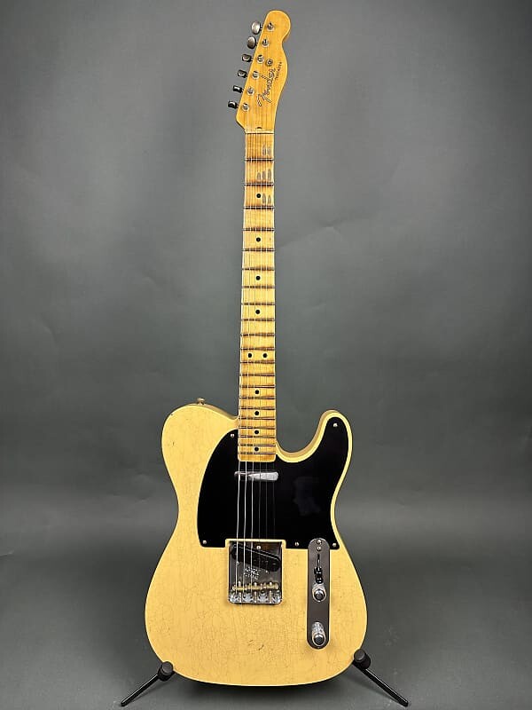 Электрогитара Fender Custom Shop 1952 Telecaster Journeyman Relic - Aged Nocaster Blonde
Электрогитара Fender Custom Shop 1952 Telecaster Journeyman Relic - Aged Nocaster Blonde