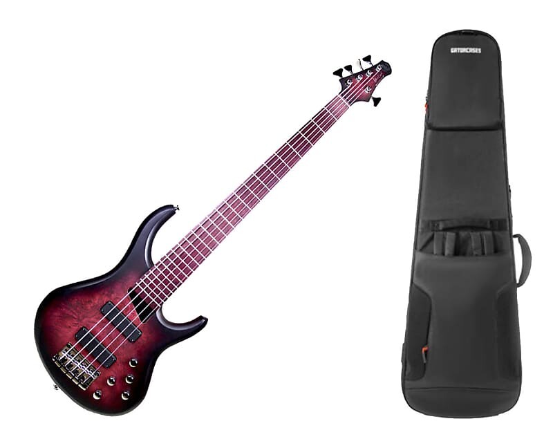 Басс гитара MTD Kingston AG 5 - AG Burst w/ Purple Heart FB + Gator Icon Bass Bag
Басс гитара MTD Kingston AG 5 - AG Burst w/ Purple Heart FB + Gator Icon Bass Bag