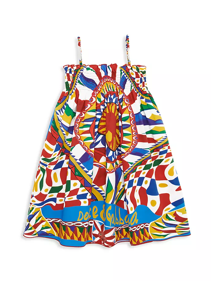 Платье Carretto с рюшами для маленьких девочек и девочек Dolce&Gabbana, мультиколор
Платье Carretto с рюшами для маленьких девочек и девочек Dolce&Gabbana, мультиколор