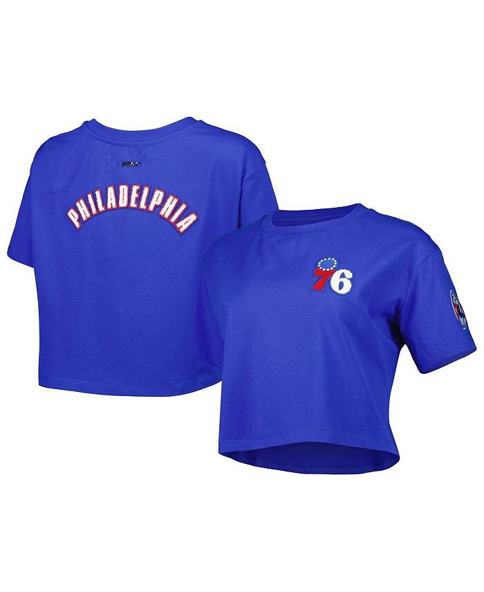 Женская футболка свободного кроя Royal Philadelphia 76ers Classics Pro Standard, синий
Женская футболка свободного кроя Royal Philadelphia 76ers Classics Pro Standard, синий