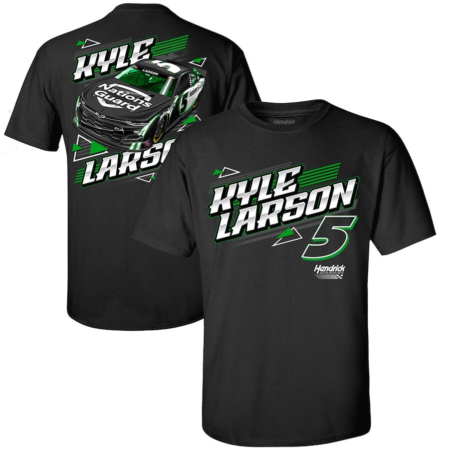 Футболка с коротким рукавом Hendrick Motorsports Team Collection Kyle Larson, черный
Футболка с коротким рукавом Hendrick Motorsports Team Collection Kyle Larson, черный