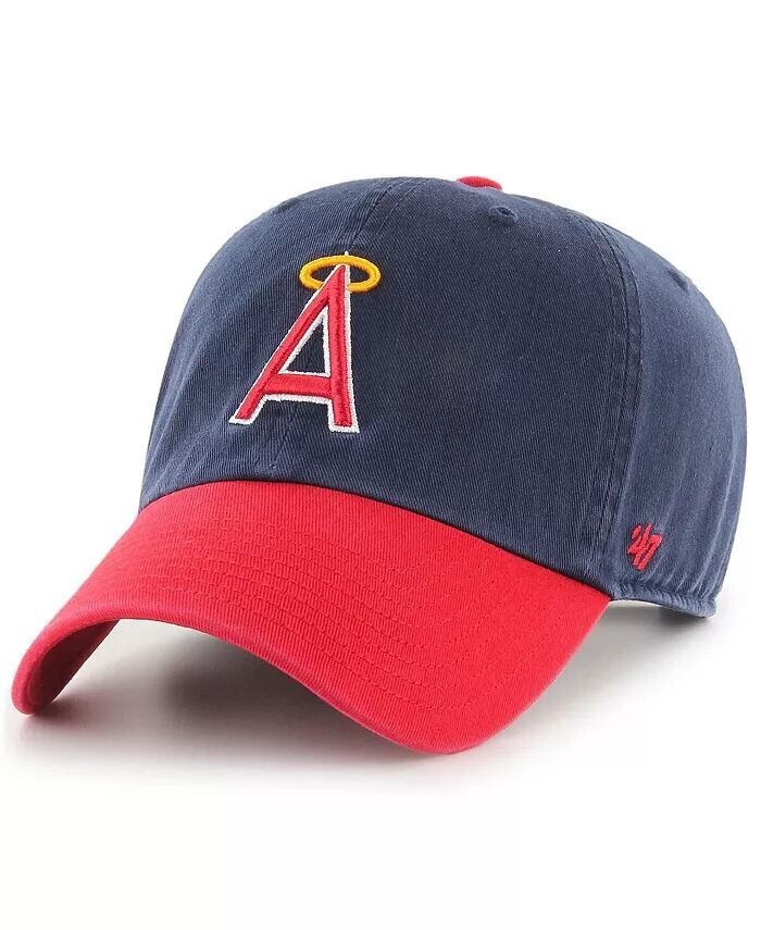 Мужская темно-синяя регулируемая шляпа California Angels 1997 Halo Logo Cooperstown Collection Clean Up '47 Brand, синий
Мужская темно-синяя регулируемая шляпа California Angels 1997 Halo Logo Cooperstown Collection Clean Up '47 Brand, синий
