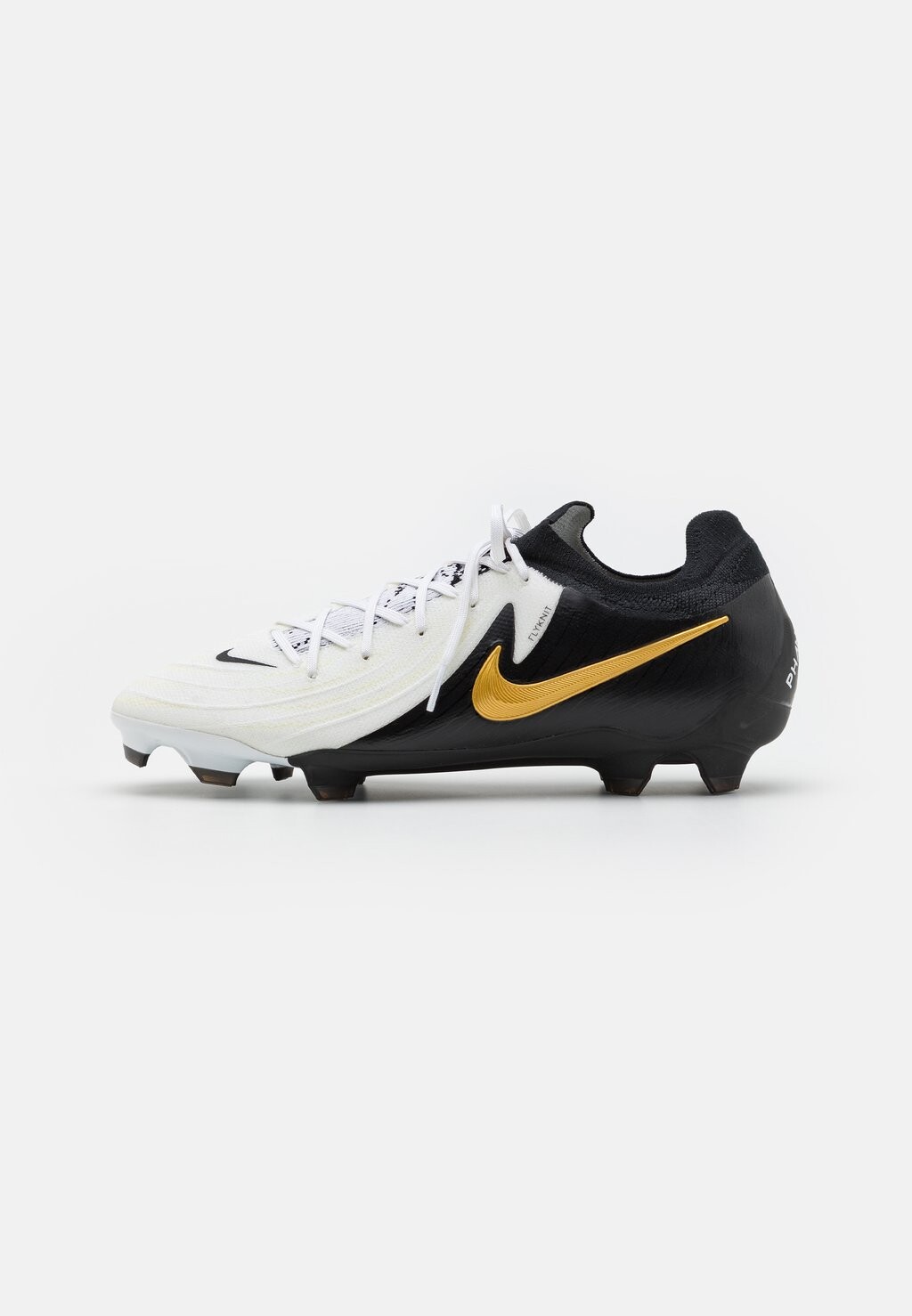 Футбольные бутсы с шипами Phantom Gx Ii Pro Fg Nike, цвет white/black/metallic gold/coin
Футбольные бутсы с шипами Phantom Gx Ii Pro Fg Nike, цвет white/black/metallic gold/coin