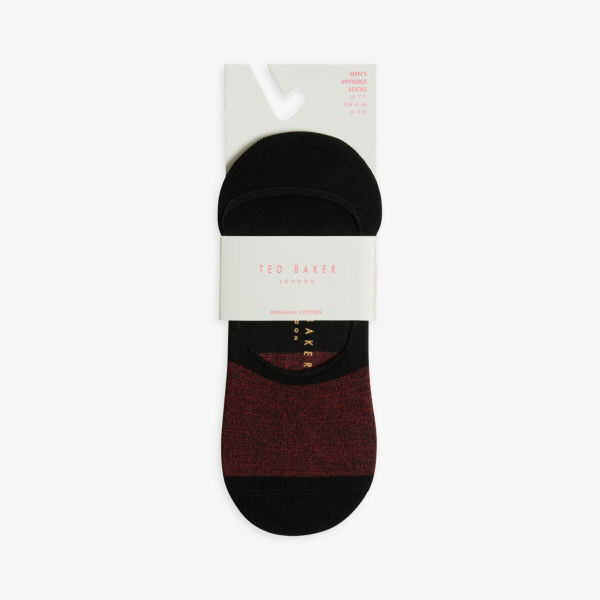 Невидимые носки Nosock из смесового хлопка стретч с цветными блоками Ted Baker, черный
Невидимые носки Nosock из смесового хлопка стретч с цветными блоками Ted Baker, черный