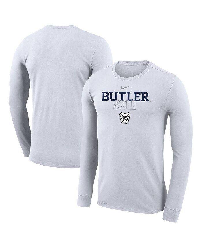 Мужская и женская футболка White Butler Bulldogs 2023 On Court Bench с длинным рукавом Nike, белый
Мужская и женская футболка White Butler Bulldogs 2023 On Court Bench с длинным рукавом Nike, белый