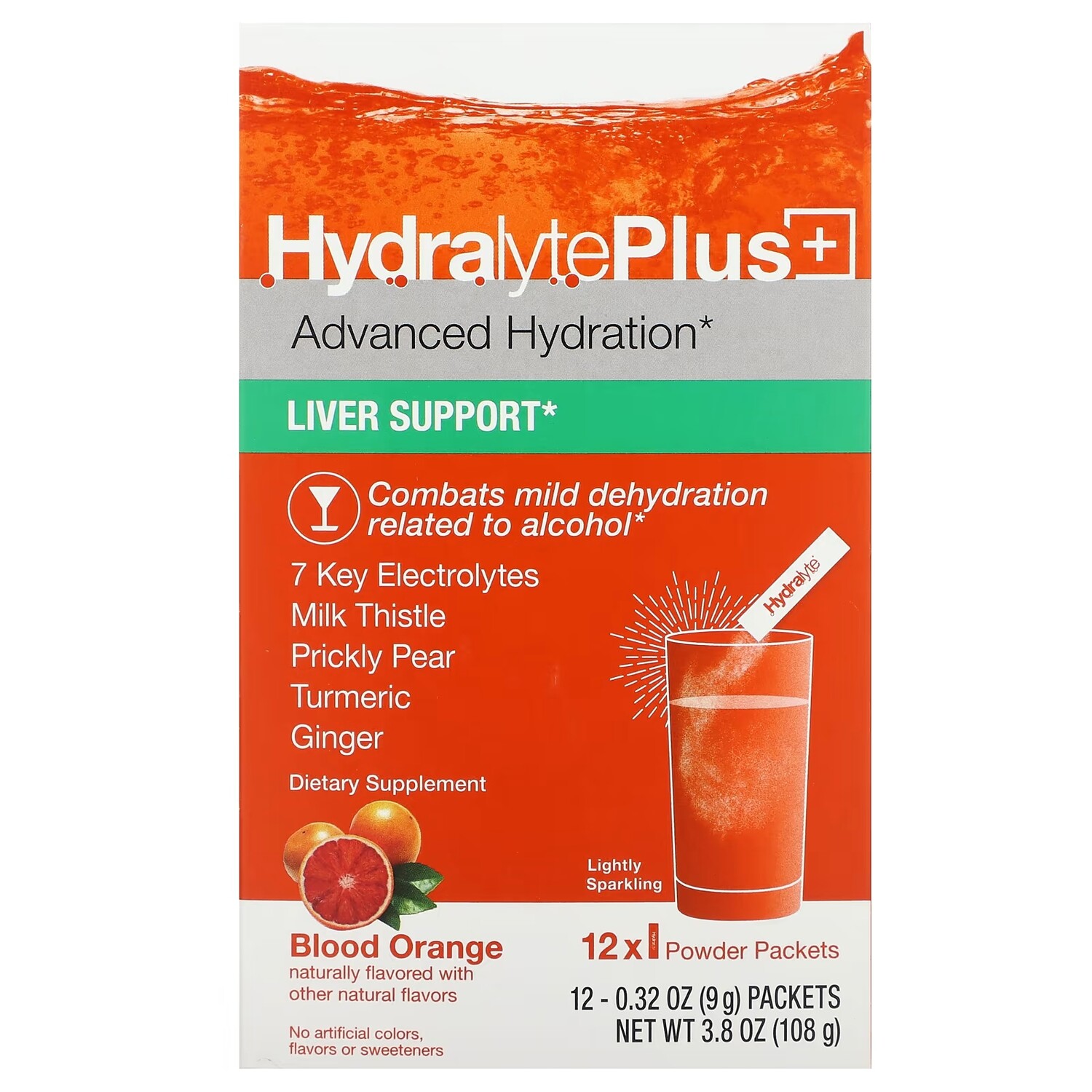 Пищевая добавка Hydralyte Advanced Hydration поддержка печени красный апельсин, 12 пакетиков по 9г
Пищевая добавка Hydralyte Advanced Hydration поддержка печени красный апельсин, 12 пакетиков по 9г