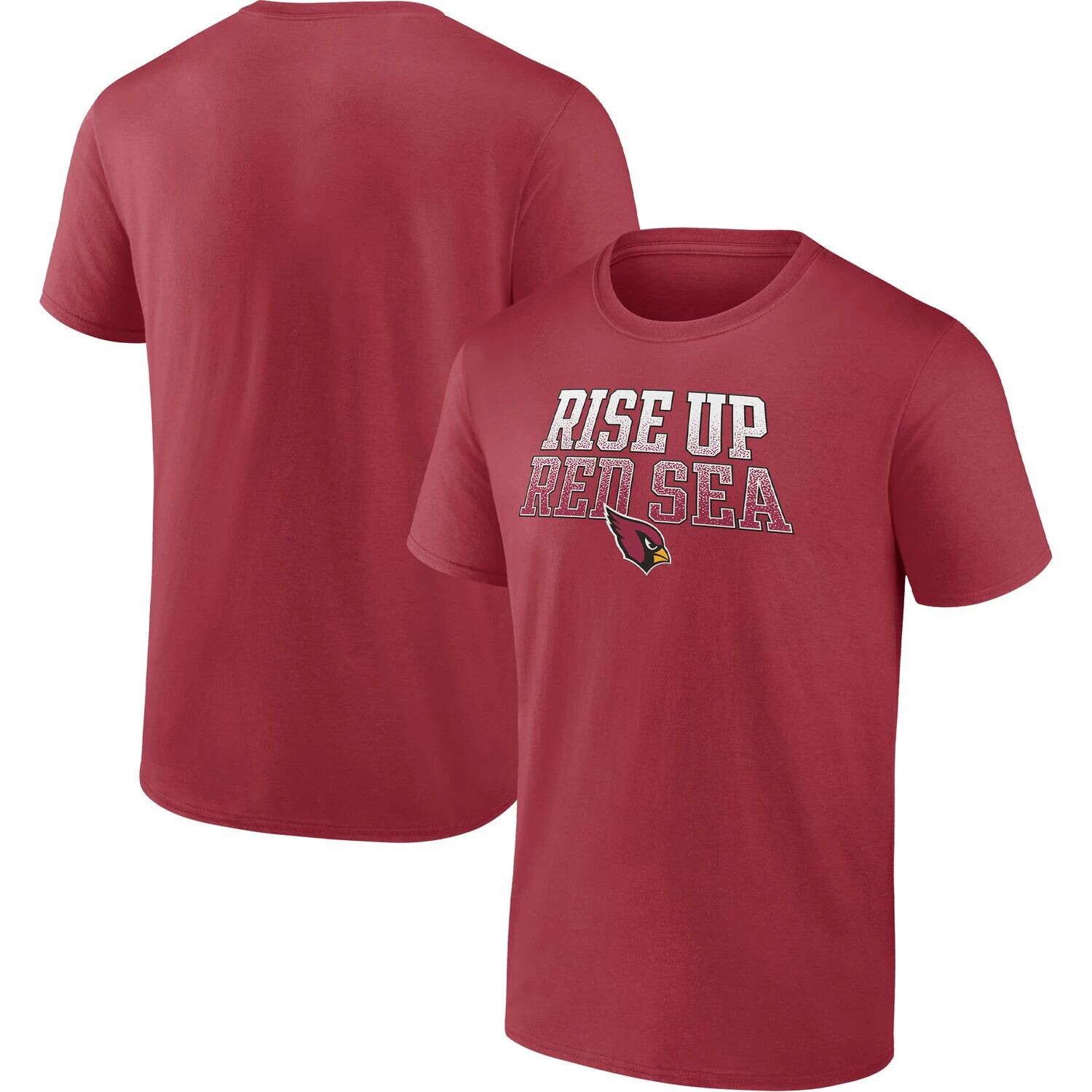 Мужская футболка с логотипом Cardinal Arizona Cardinals Rise Up Red Sea Heavy Hitter Fanatics
Мужская футболка с логотипом Cardinal Arizona Cardinals Rise Up Red Sea Heavy Hitter Fanatics