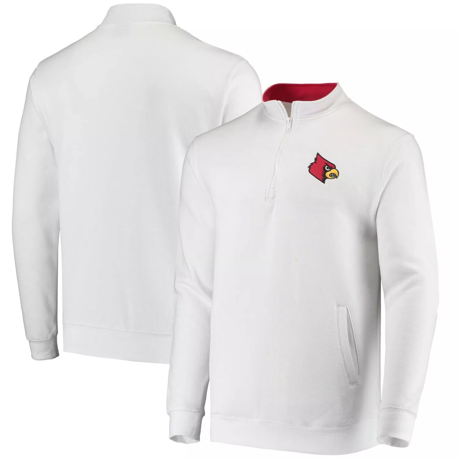 Мужская белая куртка с молнией на четверть и логотипом Louisville Cardinals Tortugas Colosseum, Белый
Мужская белая куртка с молнией на четверть и логотипом Louisville Cardinals Tortugas Colosseum, Белый