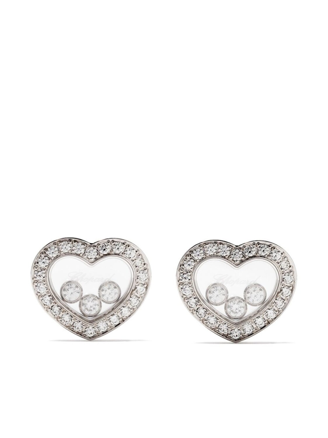 Серьги Happy Diamonds Icons из белого золота с бриллиантами Chopard, серебряный
Серьги Happy Diamonds Icons из белого золота с бриллиантами Chopard, серебряный