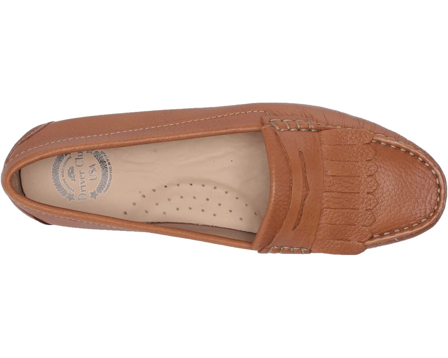 Лоферы Women's Leather Made in Brazil Kilt Detail Driver Moc Loafer Driver Club USA, тан зернистый
Лоферы Women's Leather Made in Brazil Kilt Detail Driver Moc Loafer Driver Club USA, тан зернистый