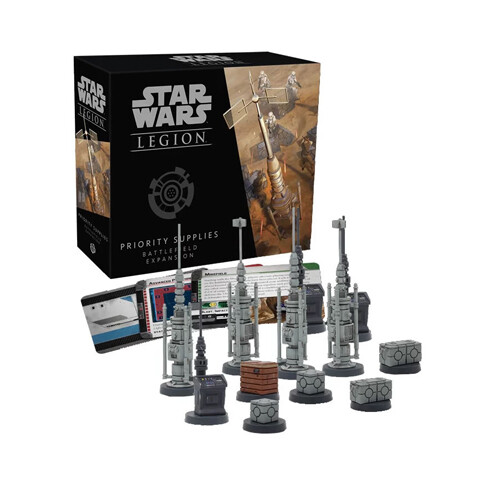 Фигурки Star Wars: Legion – Priority Supplies Battlefield Expansion Fantasy Flight Games
Фигурки Star Wars: Legion – Priority Supplies Battlefield Expansion Fantasy Flight Games