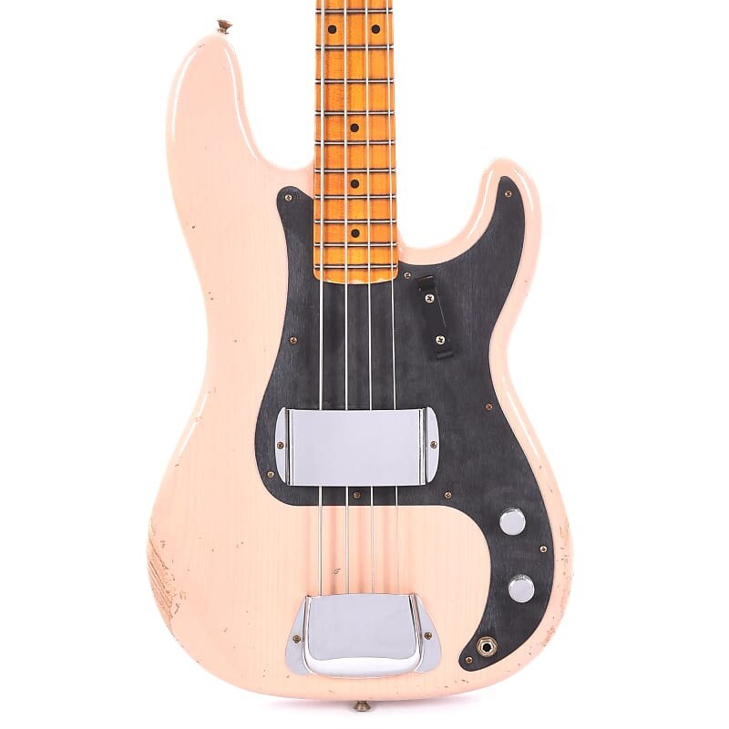 Fender Custom Shop 1957 Precision Bass Ash Relic Aged Trans Shell Pink (серийный номер R125202)
Fender Custom Shop 1957 Precision Bass Ash Relic Aged Trans Shell Pink (серийный номер R125202)
