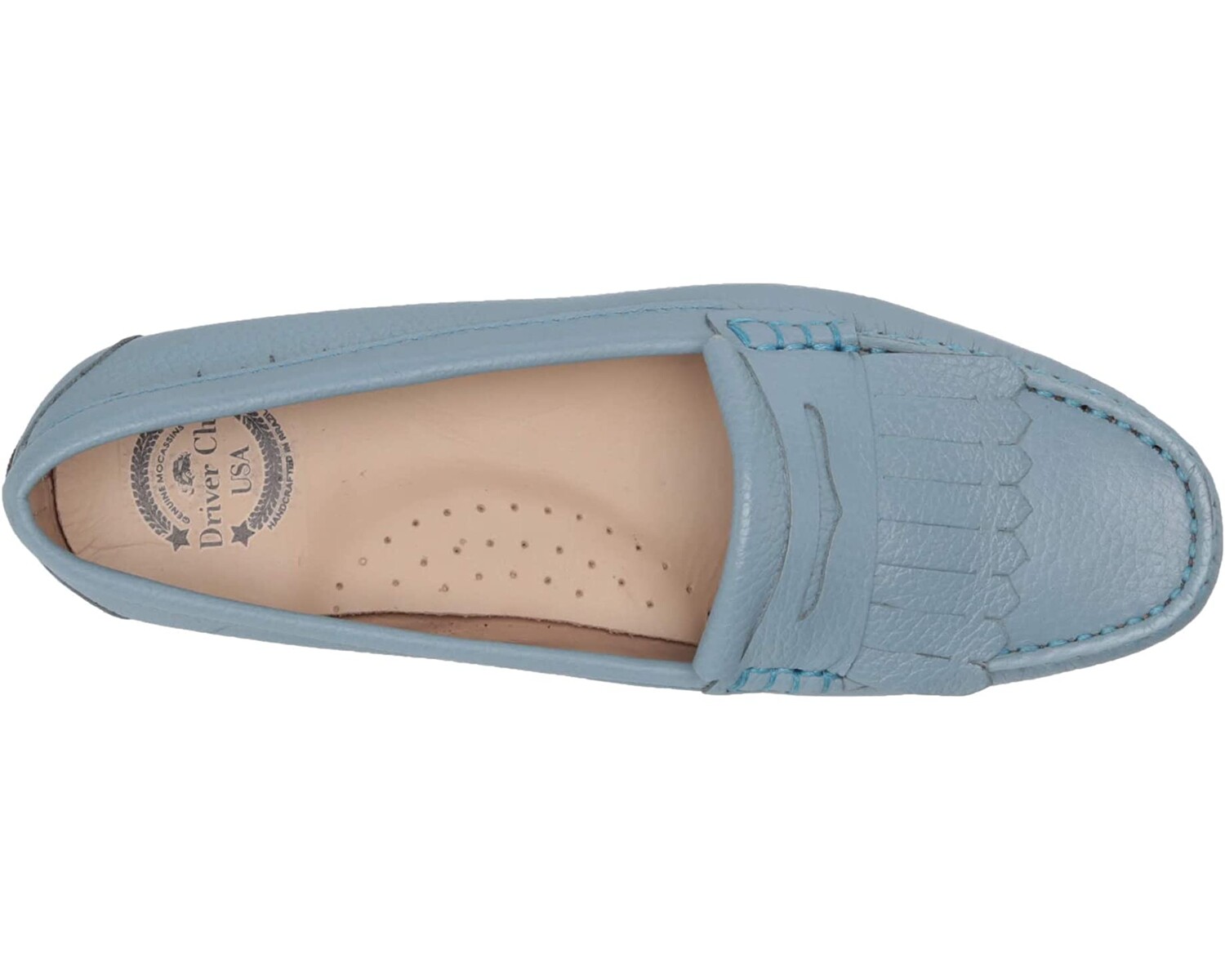 Лоферы Women's Leather Made in Brazil Kilt Detail Driver Moc Loafer Driver Club USA, пудра голубая зернистая
Лоферы Women's Leather Made in Brazil Kilt Detail Driver Moc Loafer Driver Club USA, пудра голубая зернистая