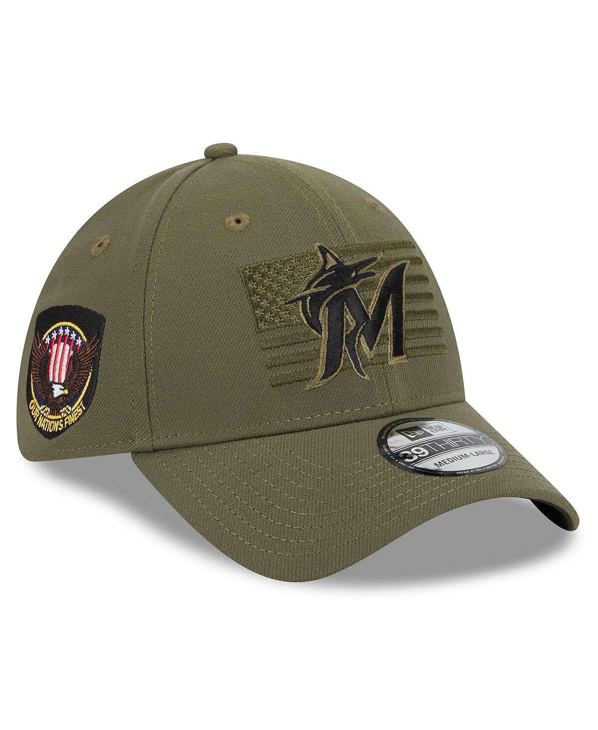 Мужская зеленая гибкая кепка Miami Marlins ко Дню вооруженных сил 2023 39THIRTY New Era
Мужская зеленая гибкая кепка Miami Marlins ко Дню вооруженных сил 2023 39THIRTY New Era