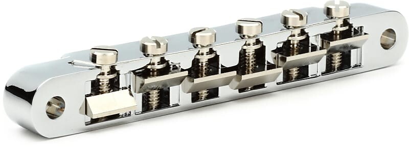 Gibson Accessories ABR-1 Tune-O-Matic Bridge with Full Assembly - Chrome (5-pack) Bundle PBBR-010=5
Gibson Accessories ABR-1 Tune-O-Matic Bridge with Full Assembly - Chrome (5-pack) Bundle PBBR-010=5