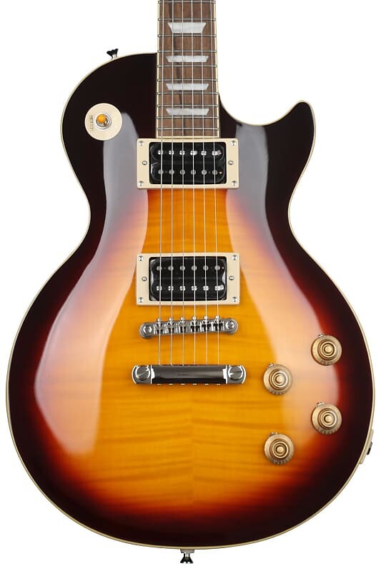 Стандартная электрогитара Epiphone Slash Les Paul - November Burst EILPSLASHNVNH3
Стандартная электрогитара Epiphone Slash Les Paul - November Burst EILPSLASHNVNH3