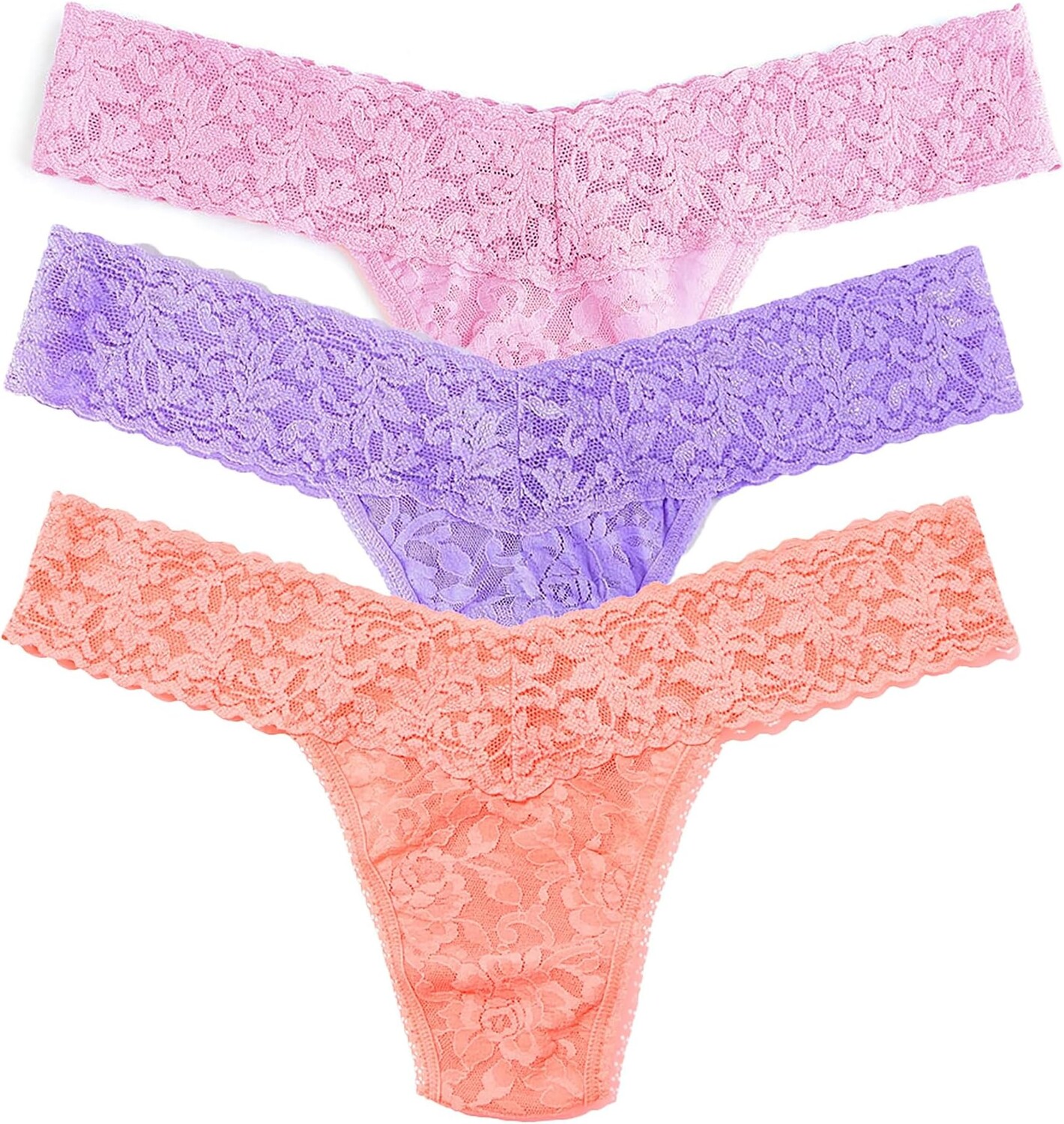 Комплект из 3 стрингов с низкой посадкой Hanky Panky, цвет Ivory/Hyacinth/Fiesta Pink
Комплект из 3 стрингов с низкой посадкой Hanky Panky, цвет Ivory/Hyacinth/Fiesta Pink