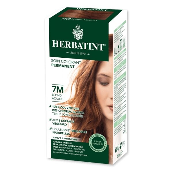 Гербатинт, Стойкая краска для волос, 7M MAHOGANY BLONDE, серия красное дерево Herbatint
Гербатинт, Стойкая краска для волос, 7M MAHOGANY BLONDE, серия красное дерево Herbatint