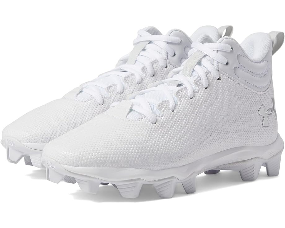 Кроссовки Under Armour Football Spotlight 3.0 Rubber Molded, цвет White/White/Metallic Silver
Кроссовки Under Armour Football Spotlight 3.0 Rubber Molded, цвет White/White/Metallic Silver