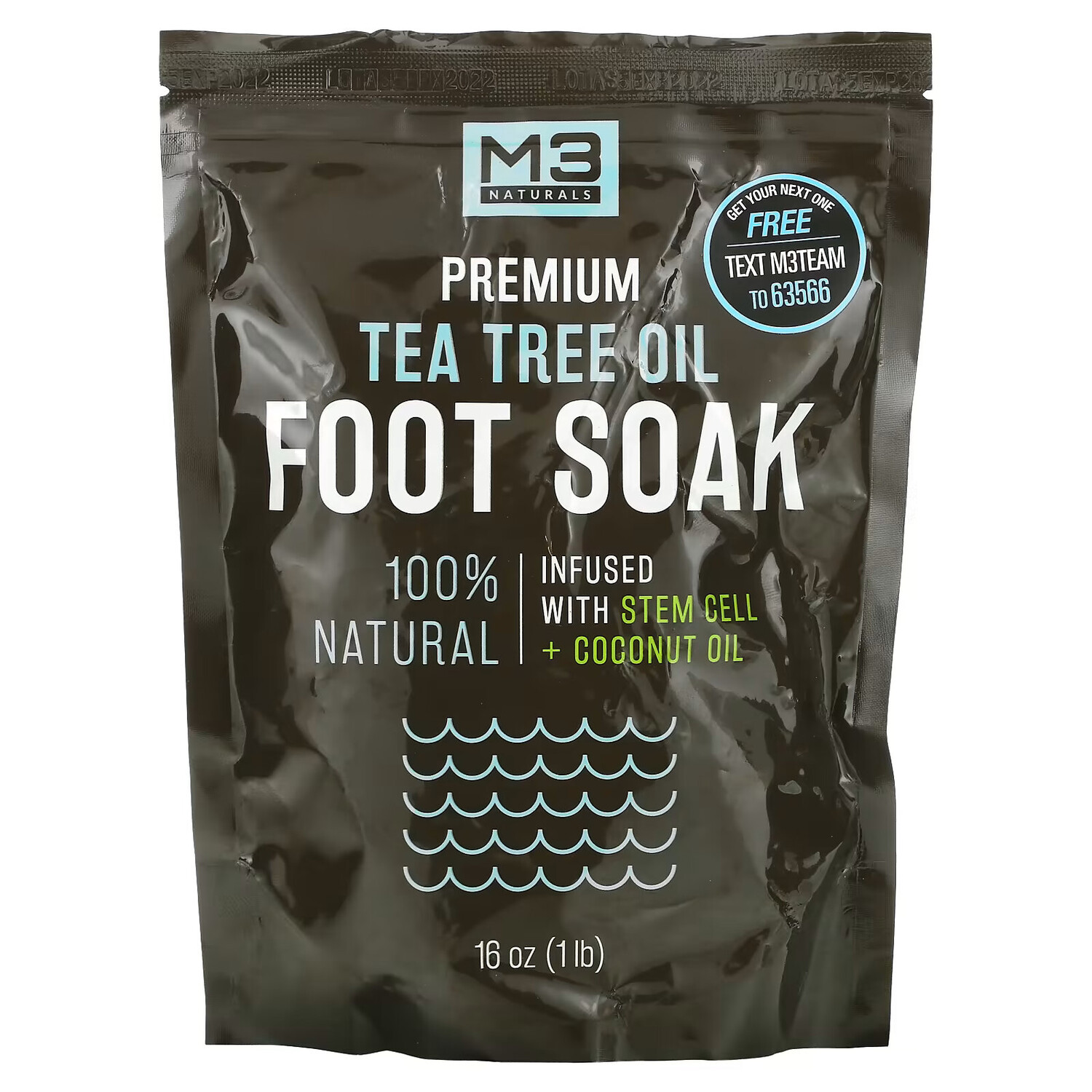 M3 Naturals, Премиальное средство для замачивания ног с маслом чайного дерева, 1 фунт (16 унций)
M3 Naturals, Премиальное средство для замачивания ног с маслом чайного дерева, 1 фунт (16 унций)