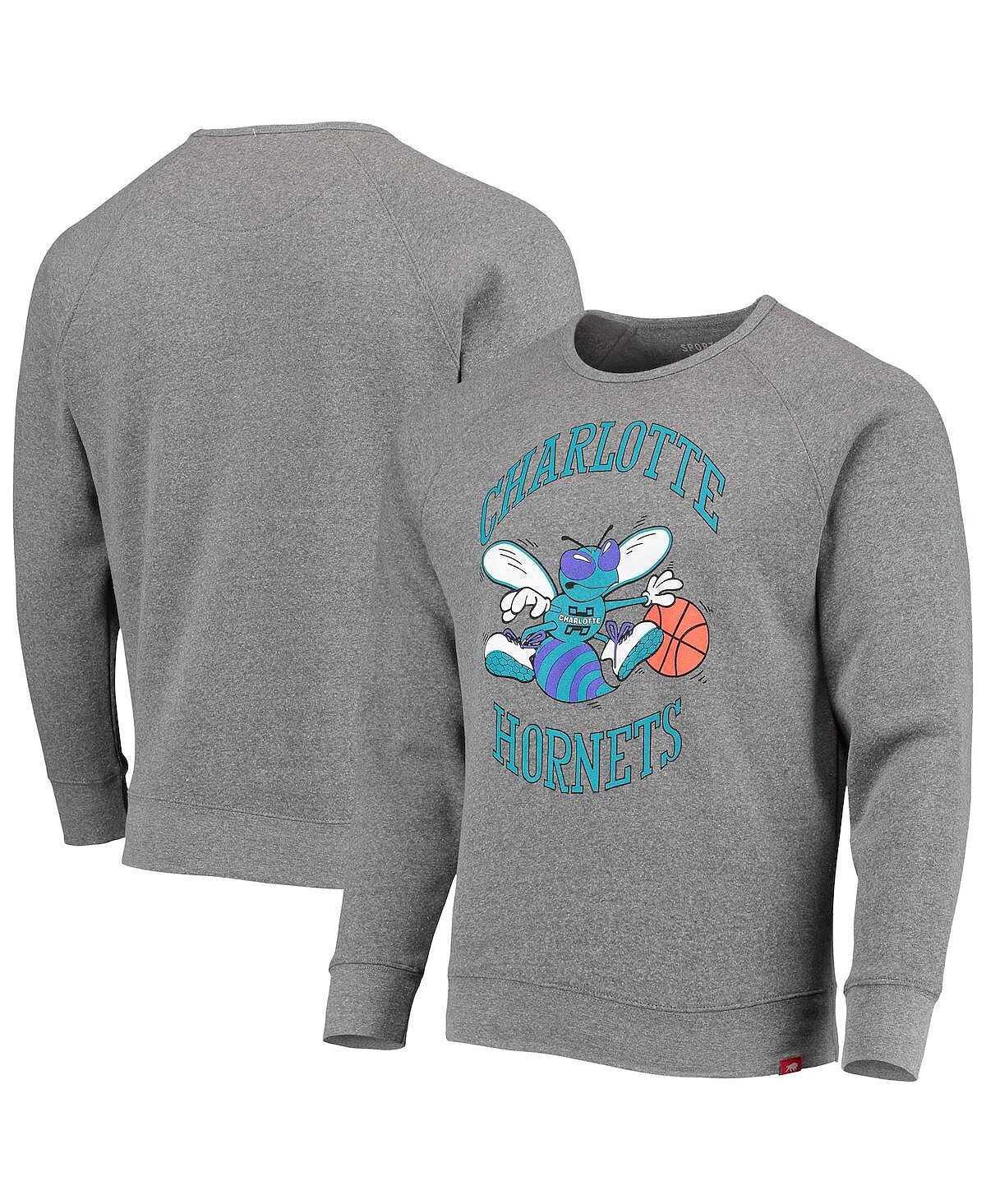 Мужская меланжевая серая толстовка charlotte hornets harmon raglan tri-blend pullover sweatshirt Sportiqe, мульти
Мужская меланжевая серая толстовка charlotte hornets harmon raglan tri-blend pullover sweatshirt Sportiqe, мульти