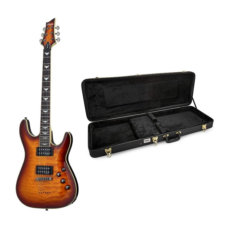 6-струнная электрогитара Schecter Omen Extreme-6 (правша, винтаж Sunburst) в комплекте с жестким защитным чехлом для переноски Schecter Omen Extreme-6 6-String Electric Guitar (Vintage Sunburst) Bundle
6-струнная электрогитара Schecter Omen Extreme-6 (правша, винтаж Sunburst) в комплекте с жестким защитным чехлом для переноски Schecter Omen Extreme-6 6-String Electric Guitar (Vintage Sunburst) Bundle