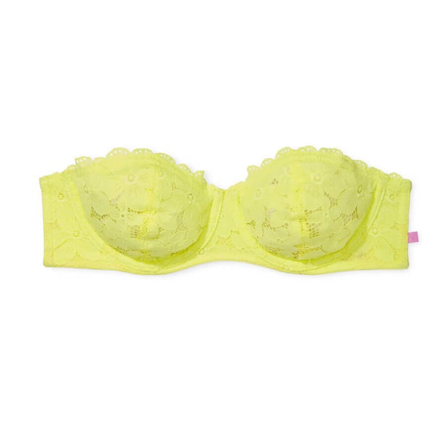 Бюстгальтер со съемными бретелями Victoria's Secret Sexy Tee Strapless Lace, желто-зеленый
Бюстгальтер со съемными бретелями Victoria's Secret Sexy Tee Strapless Lace, желто-зеленый