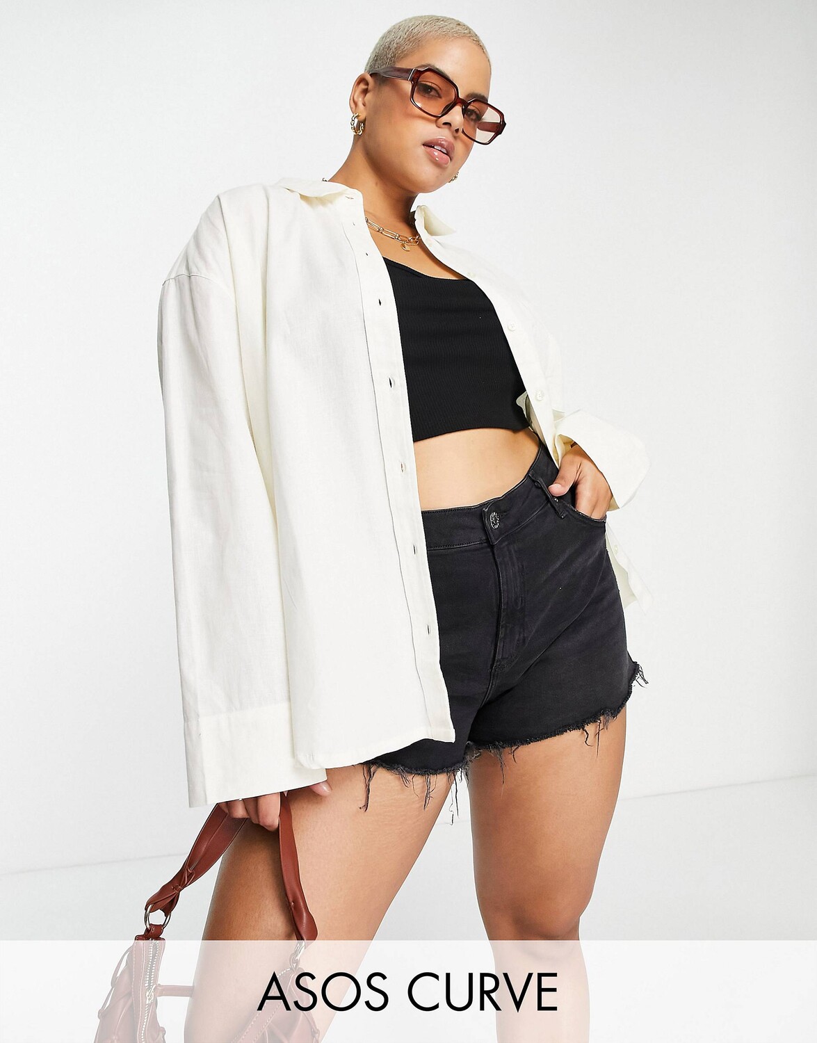 Льняная рубашка свободного кроя с глубоким подолом цвета слоновой кости ASOS DESIGN Curve
Льняная рубашка свободного кроя с глубоким подолом цвета слоновой кости ASOS DESIGN Curve