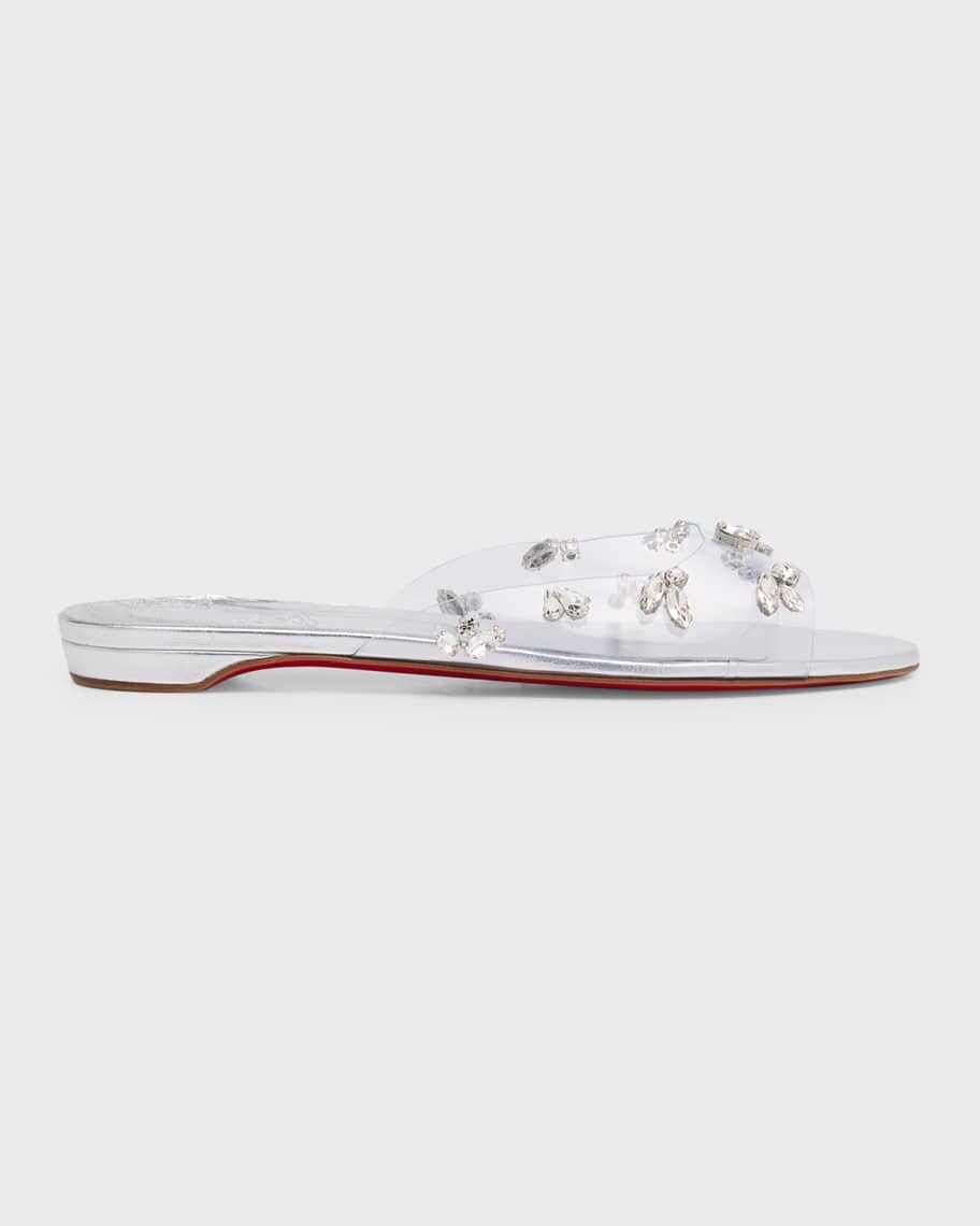Босоножки с прозрачной красной подошвой Degraqueenie с украшением Christian Louboutin
Босоножки с прозрачной красной подошвой Degraqueenie с украшением Christian Louboutin
