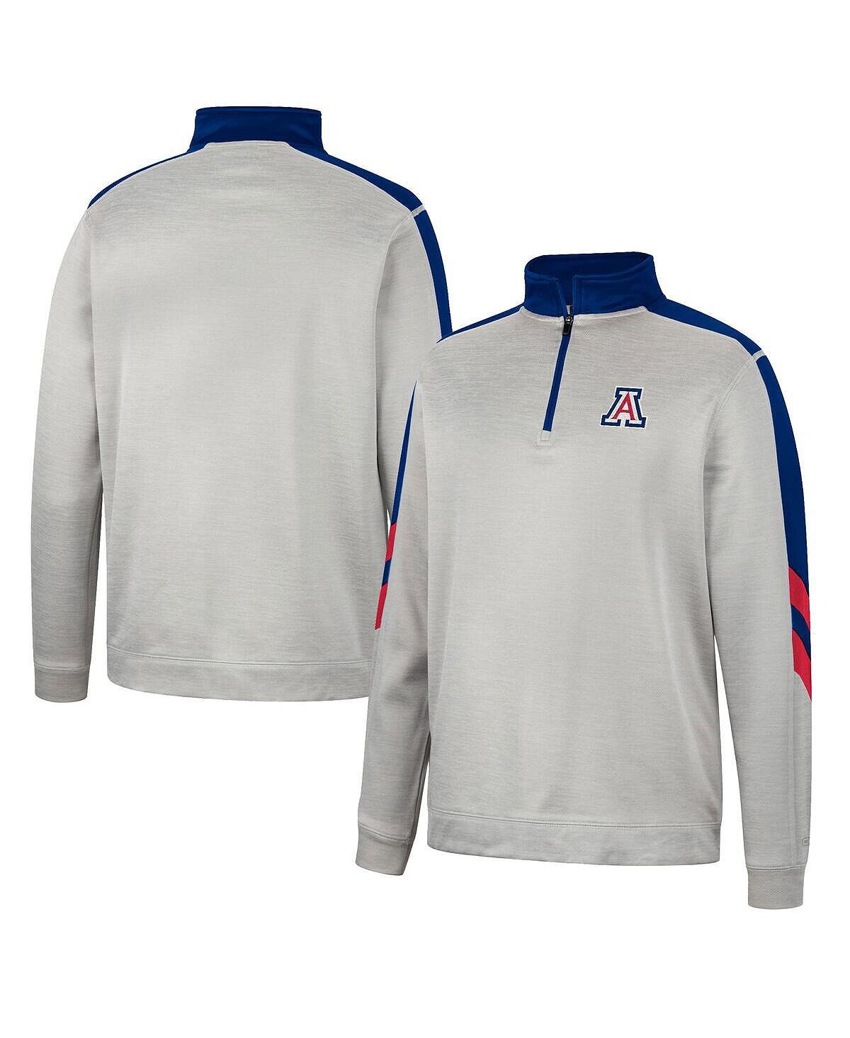Мужская серо-темно-синяя флисовая куртка arizona wildcats bushwood с молнией на четверть Colosseum, мульти
Мужская серо-темно-синяя флисовая куртка arizona wildcats bushwood с молнией на четверть Colosseum, мульти