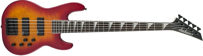 Jackson JS3VQ Cherry Burst, 5-струнный концертный бас-гитара Amaranth Fingerboard 2919021586
Jackson JS3VQ Cherry Burst, 5-струнный концертный бас-гитара Amaranth Fingerboard 2919021586
