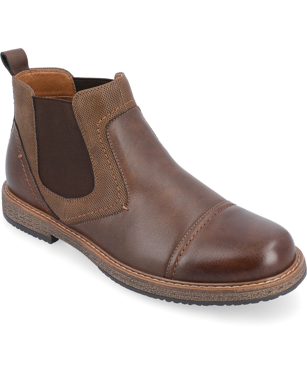Мужские ботинки челси Lancaster Wide Tru Comfort из пеноматериала без застежки на мыске Vance Co.
Мужские ботинки челси Lancaster Wide Tru Comfort из пеноматериала без застежки на мыске Vance Co.