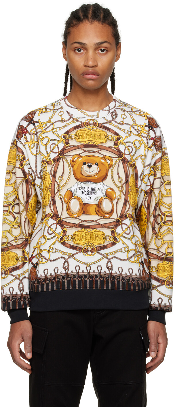 Off-White Толстовка с шарфом в стиле милитари Тедди Moschino, Хаки, Off-White Толстовка с шарфом в стиле милитари Тедди Moschino
Off-White Толстовка с шарфом в стиле милитари Тедди Moschino, Хаки, Off-White Толстовка с шарфом в стиле милитари Тедди Moschino