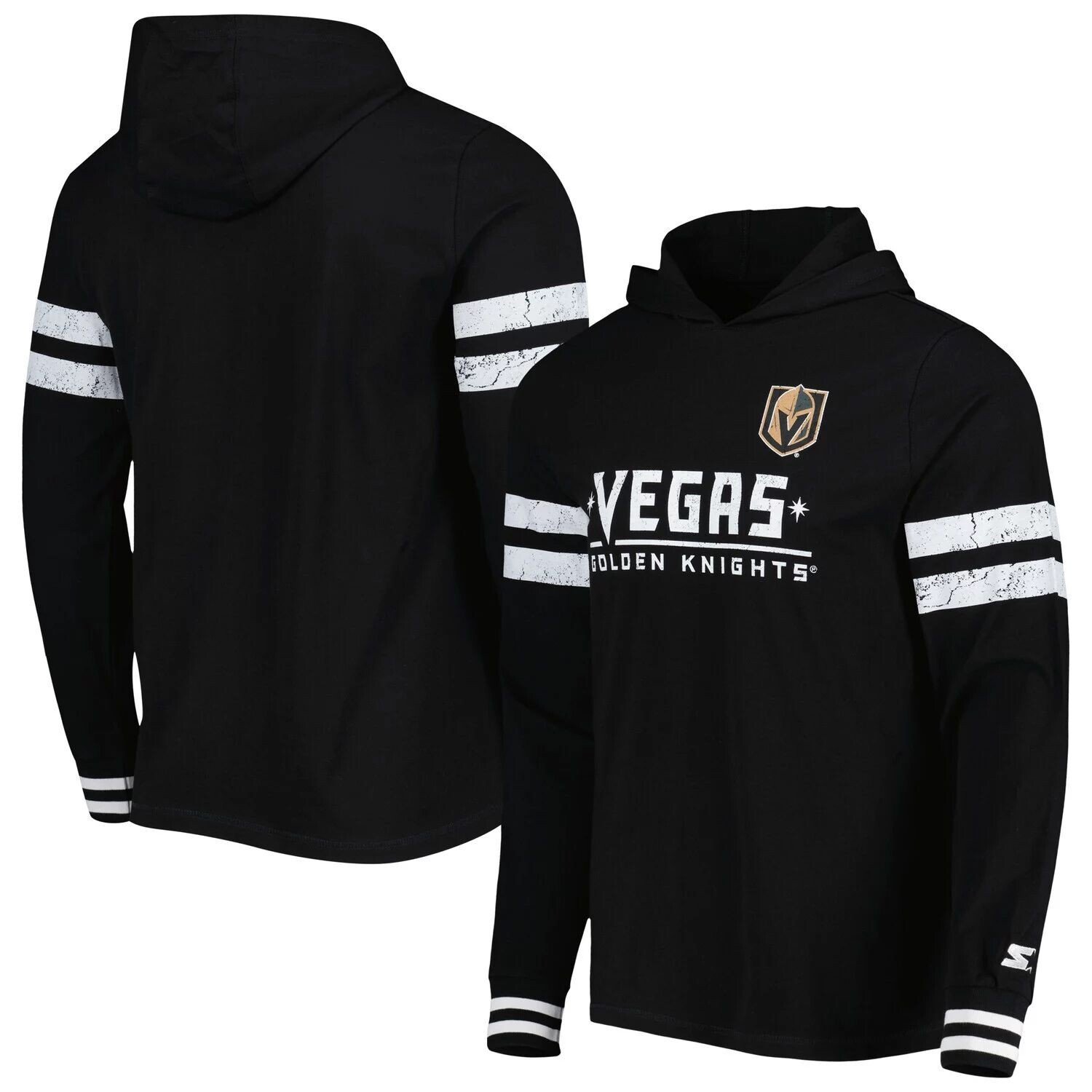 Мужская черная футболка с капюшоном с длинными рукавами Vegas Golden Knights Offense Starter
Мужская черная футболка с капюшоном с длинными рукавами Vegas Golden Knights Offense Starter