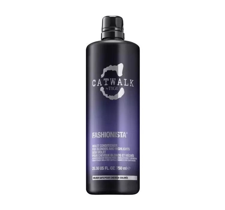 Tigi Кондиционер Catwalk Fashionista Violet для светлых и мелированных волос 750мл
Tigi Кондиционер Catwalk Fashionista Violet для светлых и мелированных волос 750мл
