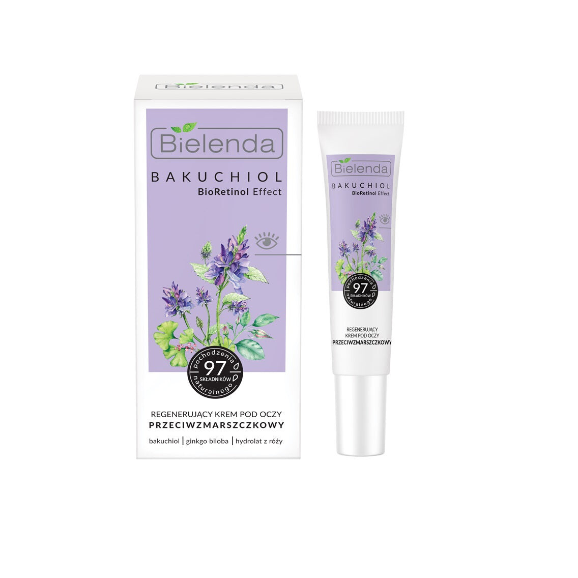 Bielenda Bakuchiol BioRetinol Effect регенерирующий крем для глаз против морщин 15мл
Bielenda Bakuchiol BioRetinol Effect регенерирующий крем для глаз против морщин 15мл