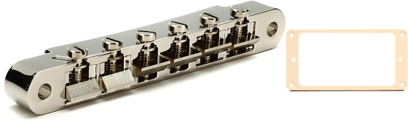 Аксессуары Gibson Бридж ABR-1 Tune-O-Matic в полной сборке - никелевый комплект с аксессуарами Gibson Крепежное кольцо звукоснимателя для грифа - кремовый Gibson Accessories PBBR-015=1 PRPR-015=1
Аксессуары Gibson Бридж ABR-1 Tune-O-Matic в полной сборке - никелевый комплект с аксессуарами Gibson Крепежное кольцо звукоснимателя для грифа - кремовый Gibson Accessories PBBR-015=1 PRPR-015=1