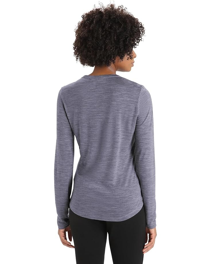 Футболка с длинным рукавом Icebreaker Sphere II Long Sleeve Tee, цвет Midnight Navy Heather
Футболка с длинным рукавом Icebreaker Sphere II Long Sleeve Tee, цвет Midnight Navy Heather