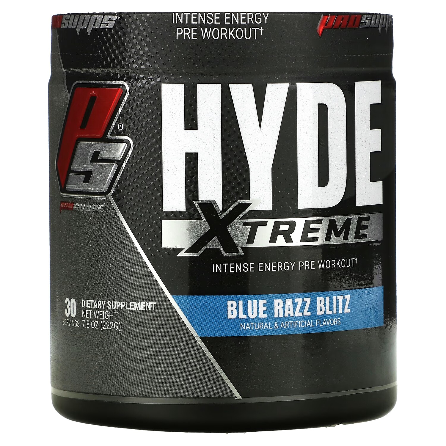 ProSupps Mr. Hyde Nitro X предтренировочный комплекс со вкусом мороженого из голубой малины, 222 г
ProSupps Mr. Hyde Nitro X предтренировочный комплекс со вкусом мороженого из голубой малины, 222 г